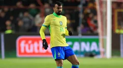 Fabrício Bruno, zagueiro do Cruzeiro em partida pela Seleção Brasileira (Foto: Buda Mendes/Getty Images)