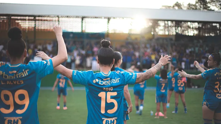 Cruzeiro é o líder do Campeonato Mineiro Feminino - Foto: Gustavo Martins/Cruzeiro