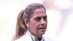 SP - SAO PAULO - 20/07/2025 - BRASILEIRO A 2025, PALMEIRAS X ATLETICO-MG - leila pereira presidente do Palmeiras durante partida contra o Atletico-MG no estadio Arena Allianz Parque pelo campeonato Brasileiro A 2025.