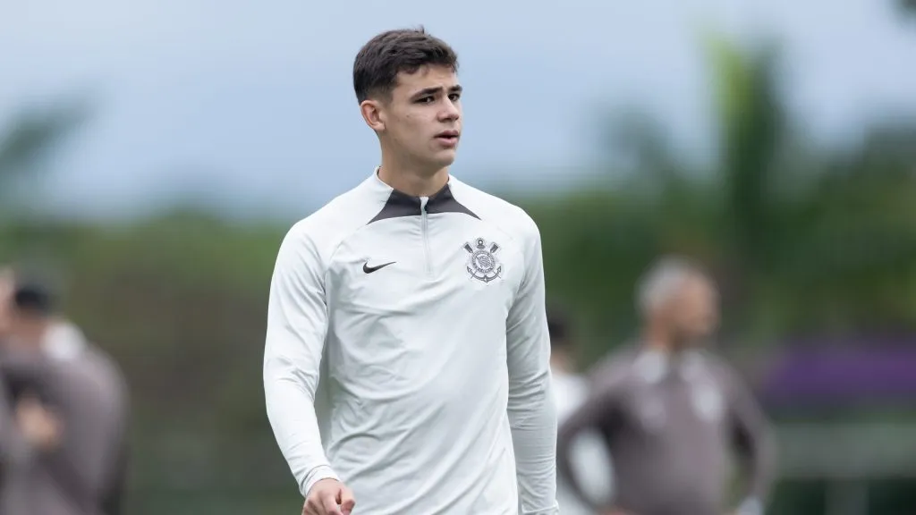 Gabriel Moscardo foi para a França, mas seu irmão segue a sina da família em avançar no Coringão – Foto: Agência Corinthians – Rodrigo Coca