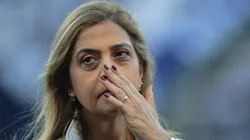 SP - SAO PAULO - 31/08/2025 - BRASILEIRO A 2025, CORINTHIANS X PALMEIRAS - leila pereira presidente do Palmeiras durante partida contra o Corinthians no estadio Arena Corinthians pelo campeonato Brasileiro A 2025.