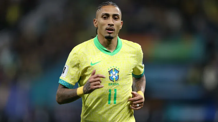 Raphinha, destaque da Seleção Brasileira e Barcelona. Foto: Marlon Costa/AGIF