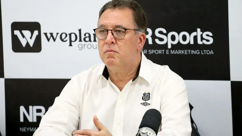 Marcelo Teixeira durante entrevista coletiva. Foto: Mauricio De Souza/AGIF