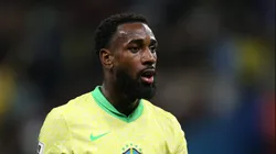 SP - SAO PAULO - 10/06/2025 - ELIMINATORIAS COPA DO MUNDO 2026, SELECAO BRASILEIRA X PARAGUAI - Gerson jogador da Selecao Brasileira durante a partida entre Brasil e Paraguai na Neo Quimica Arena em Sao Paulo (SP), pelas Eliminatorias da Copa do Mundo 2026.