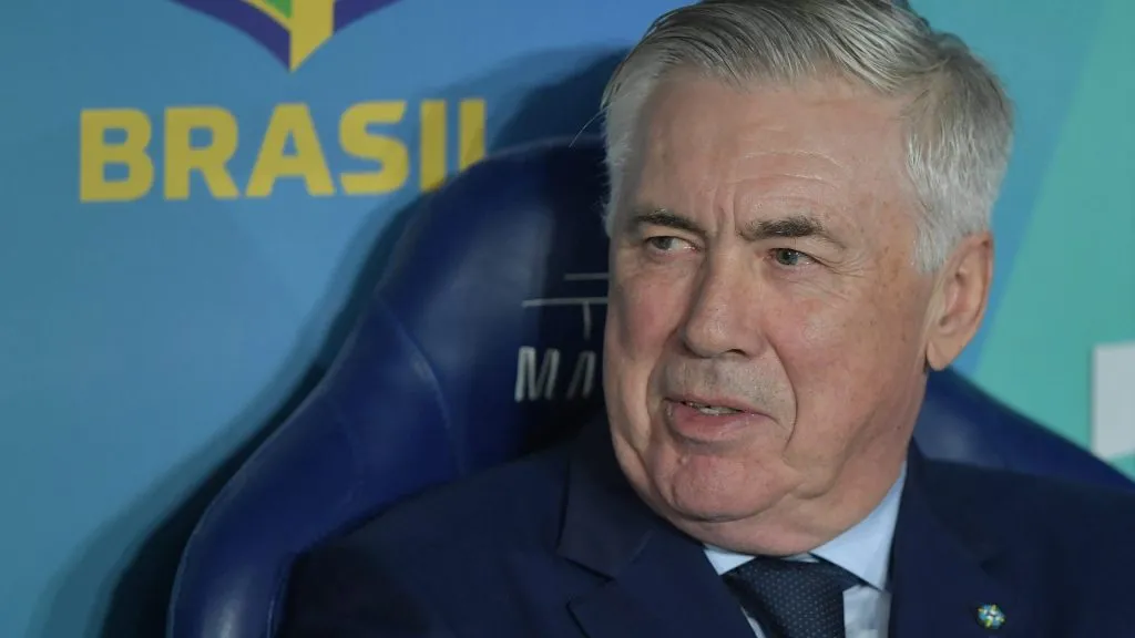 Carlo Ancelotti tecnico do Brasil
