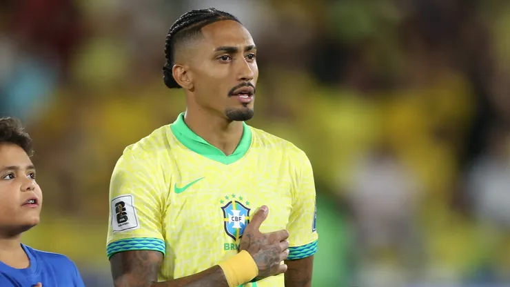 RJ - RIO DE JANEIRO - 04/09/2025 - ELIMINATORIAS COPA DO MUNDO 2026, BRASIL X CHILE - Raphinha jogador do Brasil durante a partida contra o Chile no Maracana no Rio de Janeiro (RJ), pelas Eliminatorias da Copa do Mundo 2026. Foto: Marlon Costa/AGIF