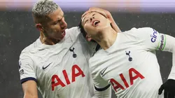 Son e Richarlison se entendiam dentro e fora de campo (Photo by Julian Finney)