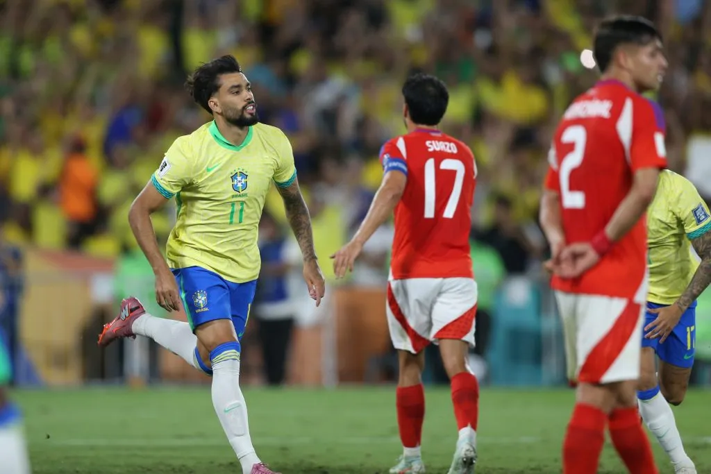 Paquetá marcou contra o Chile em retorno à Seleção. Foto: Marlon Costa/AGIF