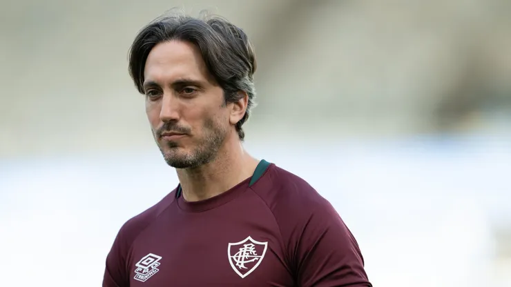Zubeldía é o técnico do Fluminense. Foto: Jorge Rodrigues/AGIF