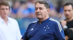 Pedro Lourenço (Pedrinho) dono do Cruzeiro durante partida contra o Santos no estadio Mineirao pelo campeonato Brasileiro A 2025. Foto: Gilson Lobo/AGIF