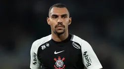 Matheuzinho durante último jogo do Timão no Maracanã