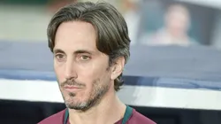 Luis Zubeldia tecnico do Fluminense durante partida contra o Atletico-MG no estadio Maracana pelo campeonato Brasileiro A 2025. Foto: Thiago Ribeiro/AGIF