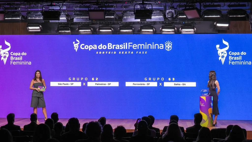 Sorteio da semifinal da Copa do Brasil Feminina