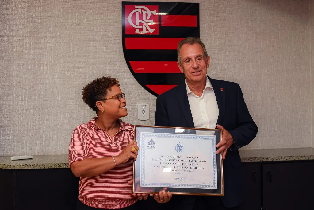 BAP conversou com presidente da CBF para evitar erros em Flamengo e Palmeiras – Foto: Paula Reis / Flamengo