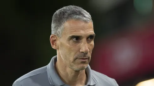 Vojvoda durante jogo em Bragança Paulista.