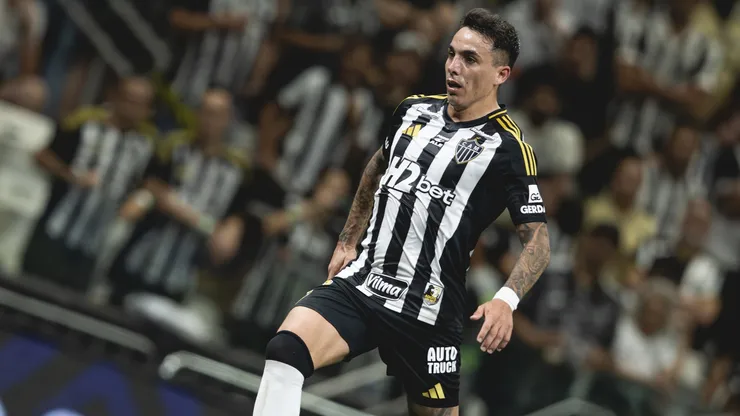 Renzo Saravia na vitória sobre o Sport (Pedro Souza / Atlético)