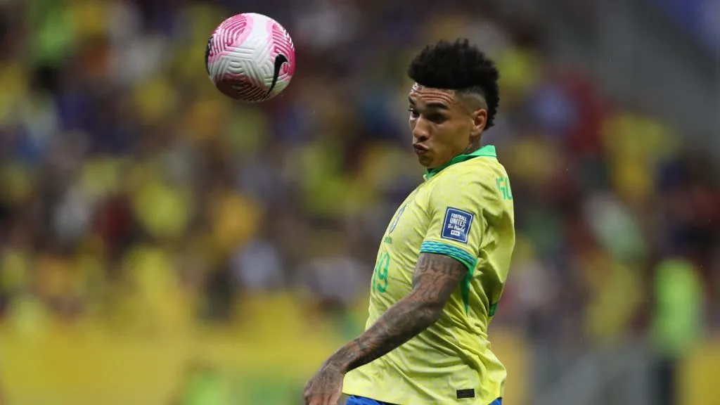 Igor Jesus pela Seleção em 2024.  (Photo by Wagner Meier/Getty Images)