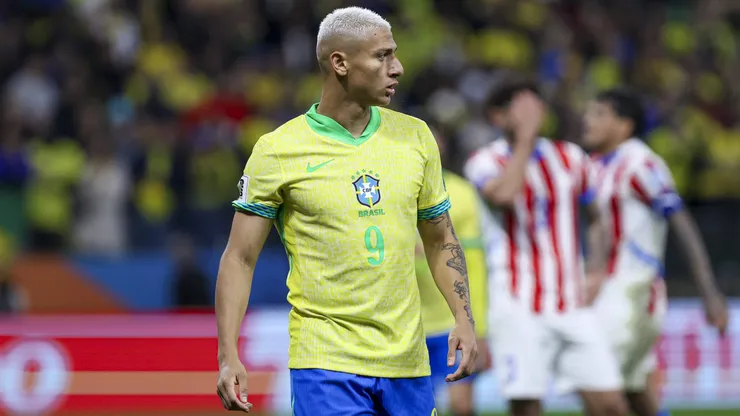 Richarlison pela Seleção Brasileira. (Photo by Ricardo Moreira/Getty Images)