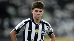 Montoro jogador do Botafogo durante partida contra o Bragantino no estadio Engenhao pelo campeonato Copa Do Brasil 2025. Foto: Jorge Rodrigues/AGIF