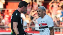 Em áudio do VAR, árbitro desabafa sobre reclamações de Luciano em SPFC x Palmeiras