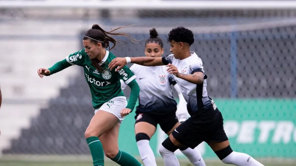 Corinthians e Palmeiras nas quartas de final do Paulistão Feminino Sub-20
