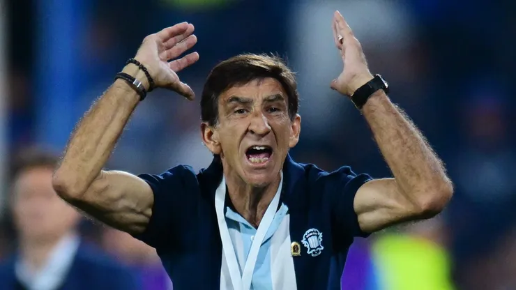Gustavo Costas, técnico do Racing -Foto: Marcelo Endelli/Getty Images