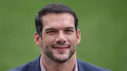 SP - SAO PAULO - 09/06/2025 - BRASIL, TREINO - Samir Xaud presidente da CBF durante treino no estadio Arena Corinthians.