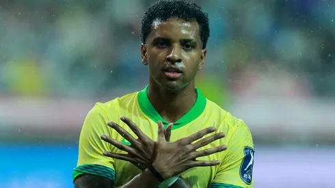 Rodrygo marcou o segundo gol da partida em Seul (Photo by Han Myung-Gu)