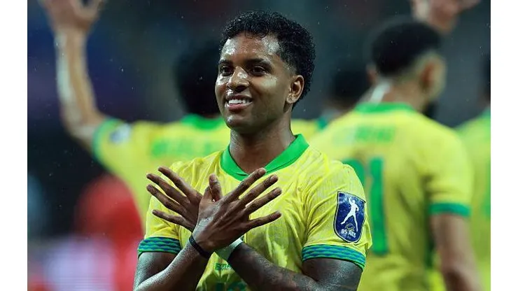 Rodrygo na Seleção. Foto: Han Myung-Gu/Getty Images