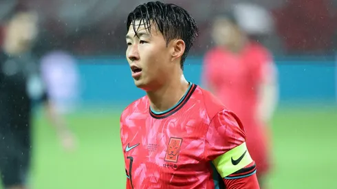 Son fez história pela Coreia do Sul em derrota para o Brasil (Photo by Chung Sung-Jun/)