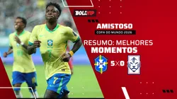 Brasil goleia Coreia do Sul em amistoso pré-Copa 2026