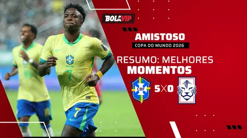 Brasil goleia Coreia do Sul em amistoso pré-Copa 2026