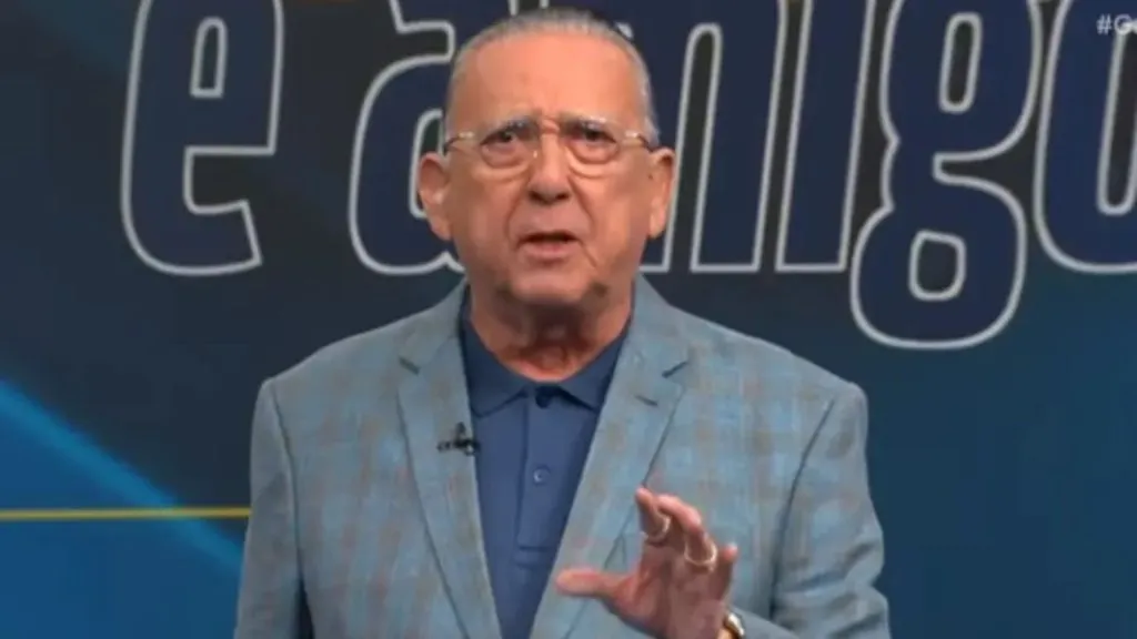 Galvão destaca atuação ofensiva do Brasil, mas desafia: “Quero ver isso contra os europeus”- Foto: Reprodução/Band TV