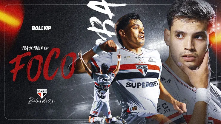 Damián Bobadilla é pilar no meio-campo do São Paulo. Foto: Marcello Zambrana/AGIF