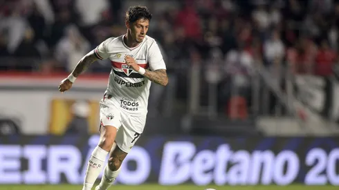 SP - SAO PAULO - 14/09/2025 - BRASILEIRO A 2025, SAO PAULO X BOTAFOGO - Rigoni jogador do Sao Paulo durante partida contra o Botafogo no estadio Morumbi pelo campeonato Brasileiro A 2025. Foto: Alan Morici/AGIF