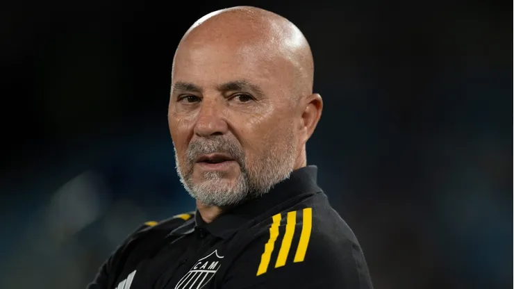 Sampaoli no comando do Atlético-MG em 2025 - Foto: Jorge Rodrigues/AGIF