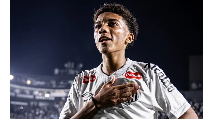 Robinho Jr terá presença de scout da Inter de Milão em clássico contra Corinthians - Foto: Raul Baretta/Santos FC