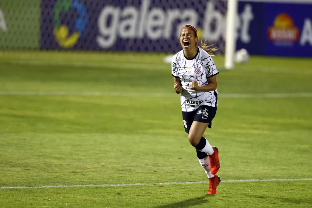 Vic Albuquerque, jogadora Corinthians. Foto: Thiago Calil/AGIF