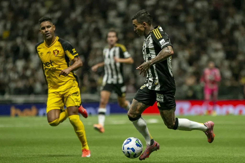 Atlético-MG venceu o Sport na Arena MRV. Foto: Fernando Moreno/AGIF