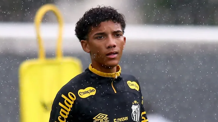 Robinho Jr, atacante do Santos
