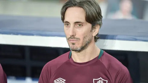 Zubeldía é o técnico do Fluminense. Foto: Thiago Ribeiro/AGIF