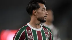 Em alta, Lucho Acosta conquista o vestiário e a arquibancada do Fluminense - Foto Thiago RibeiroAGIF