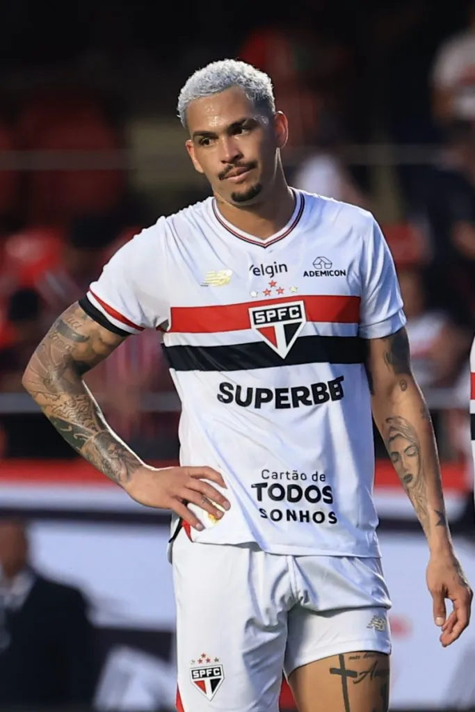 Luciano jogador do Sao Paulo