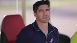 Abel Ferreira tecnico do Palmeiras durante partida contra o Sao Paulo no estadio Morumbi pelo campeonato Brasileiro A 2025. Foto: Ettore Chiereguini/AGIF