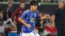 Takefusa Kubo é a esperança japonesa para a Copa do Mundo de 2026 (Photo by Stuart Franklin)