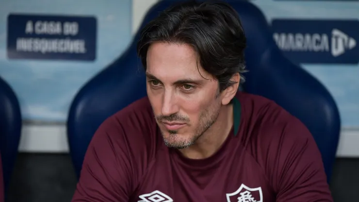 Zubeldía é o técnico do Fluminense. Foto: Thiago Ribeiro/AGIF