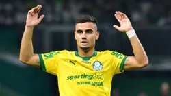 Andreas Pereira em campo pelo Palmeiras. Foto: Jota Erre/AGIF