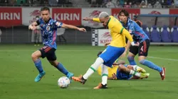 Neymar contra o Japão em 2022. (Photo by Koji Watanabe/Getty Images)