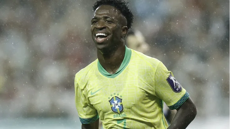 Vinicius Júnior comemorando gol durante partida entre Coréia do Sul e Brasil, em Seul. Foto: Rafael Ribeiro/CBF
