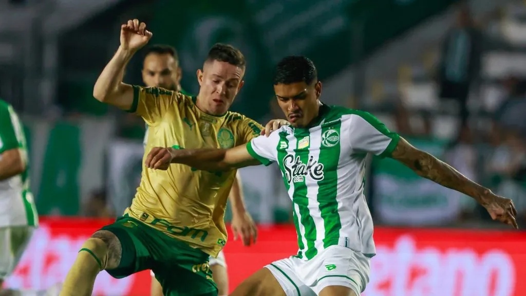 Juventude x Palmeiras em 2024. Foto: Luiz Erbes/AGIF